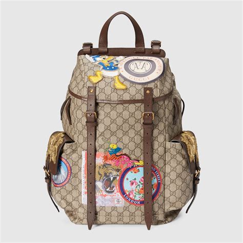 gucci soft supreme backpack|Gucci backpack hummingbird.